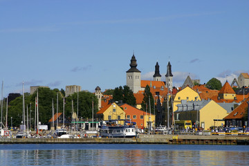 Fototapeta premium view from visby