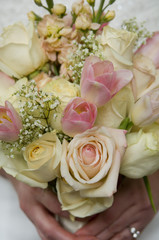 wedding flowers closeup