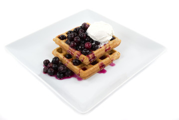 homemade waffles