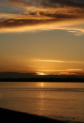 Obraz premium sound sunset