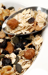healthy muesli ready to eat