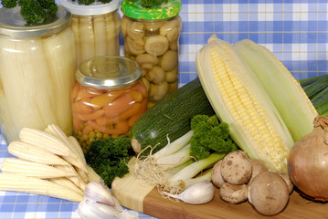 canned vegetables versus fresh vegetables
