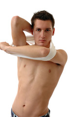 undressing