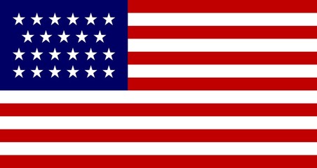23 star united states flag