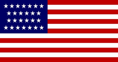 26 star united states flag