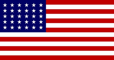 30 star united states flag