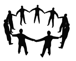 busines people circle 2