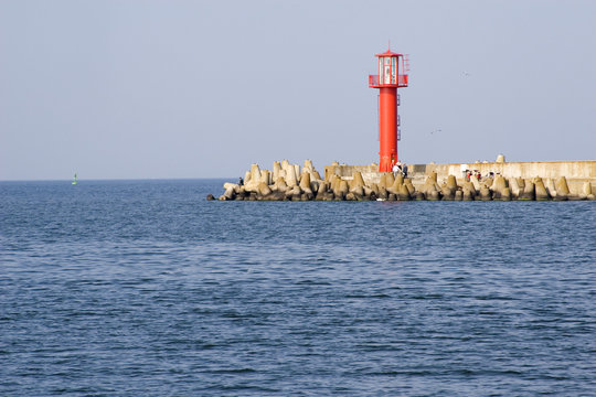 roter leuchtturm