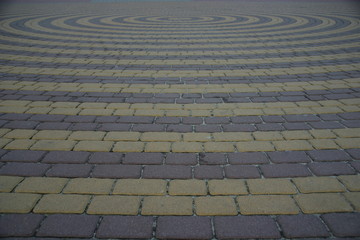 Fototapeta premium brick pavement