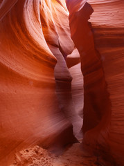 the lower antelope slot canyon near page