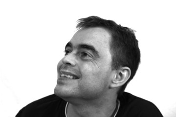 Fototapeta premium casual man's face with expression