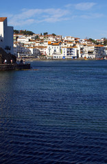 bay with village