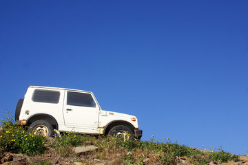Fototapeta na wymiar jeep