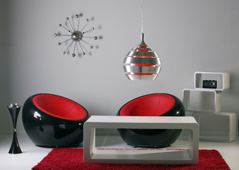 lounge, 70er, designerzimmer