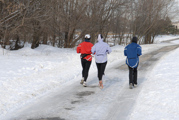 running in the winter park