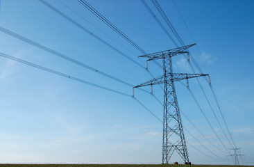 lignes hautes tension