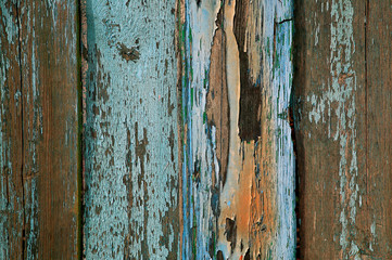 old wooden fence