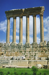Obraz premium baalbek - columns
