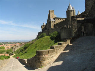 carcassonne outside walls