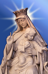 virgin and child