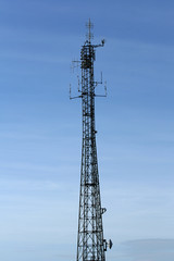 high tv mast