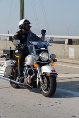 motorcycle police