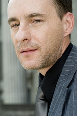 businessman up close