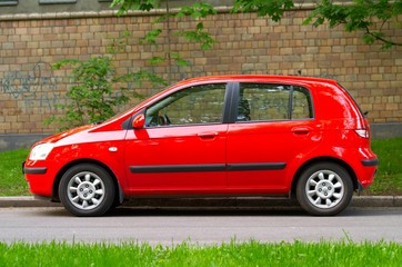 red car