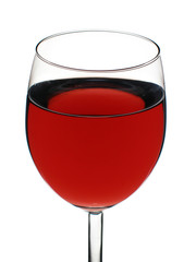 glass of red wine