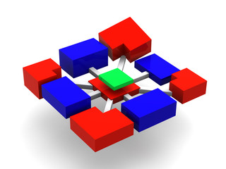 Obraz premium structure