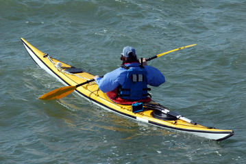 Fototapeta premium kayak de mer