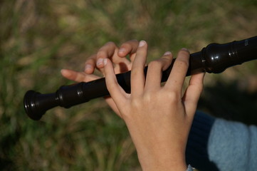 main de musicienne