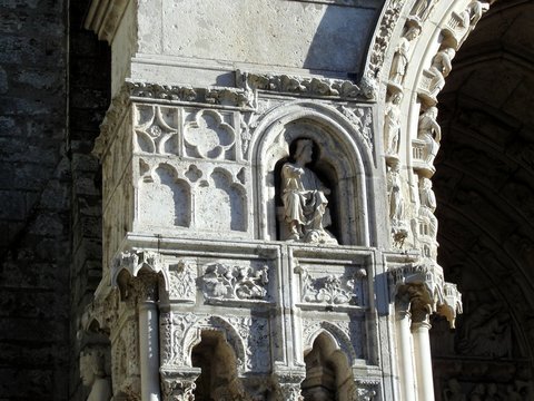 portail nord de notre dame de chartres