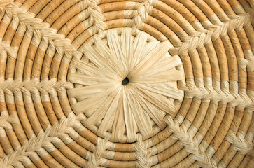background series: weave pattern of a tray