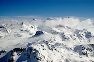 Fototapeta premium winter mountains