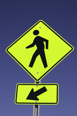 crosswalk sign