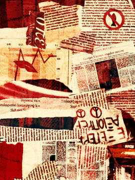 newspaper background