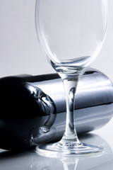 verre de vin  & bouteille