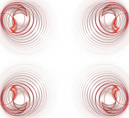 border/business graphic - red graphic