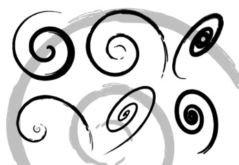 grunge spirals