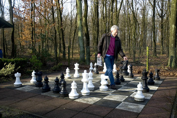 playing chess