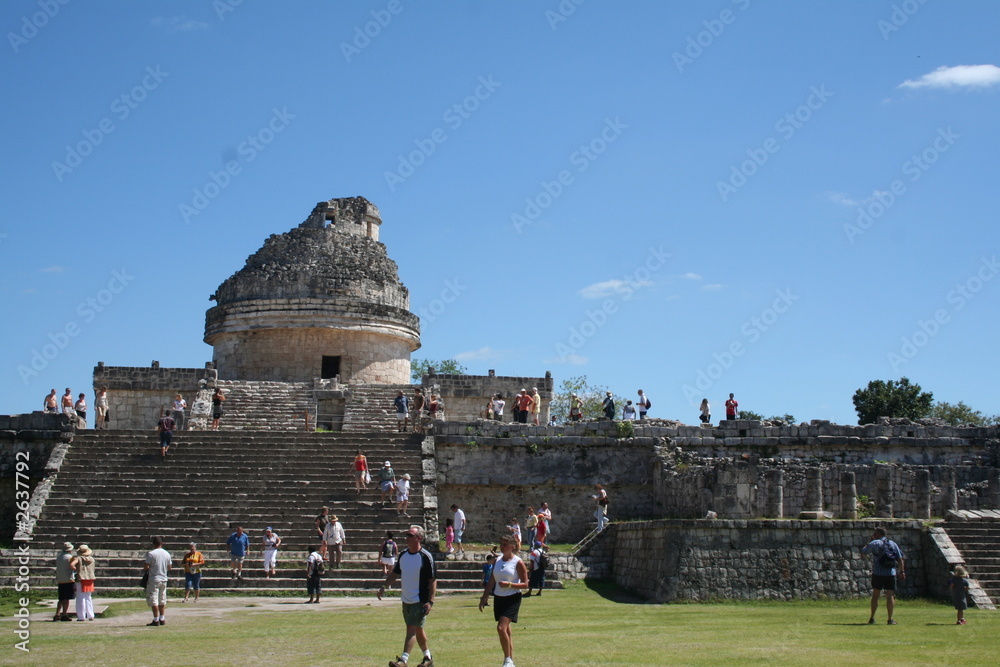 Wall mural chichen itza 2