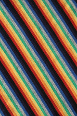 colorful striped fabric background