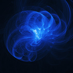 birght rays of wave