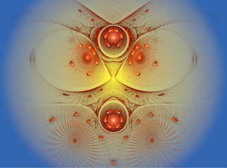 the abstract color fractal image. texture. background.
