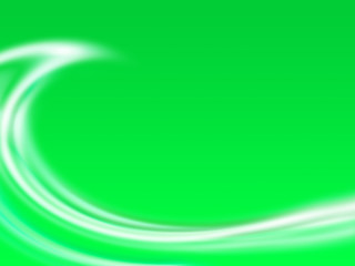 background wave line green