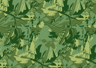 camouflage vert © NLshop