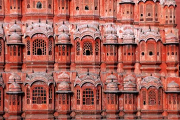Stoff pro Meter india, jaipur: hawa mahal, the palace of winds © TMAX