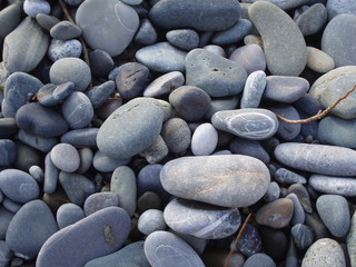 stones on the beach