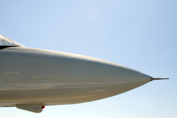 Fototapeta na wymiar Nos samolotu